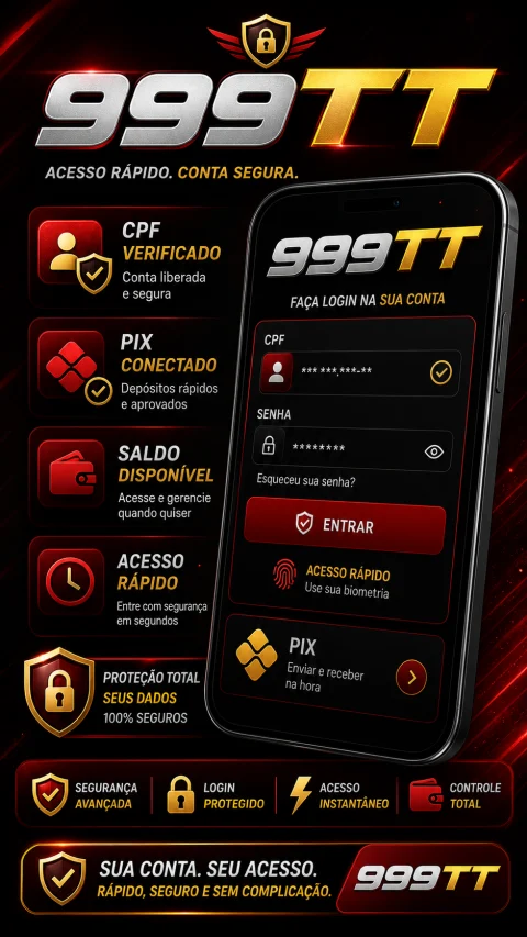 999TT APK - Login seguro