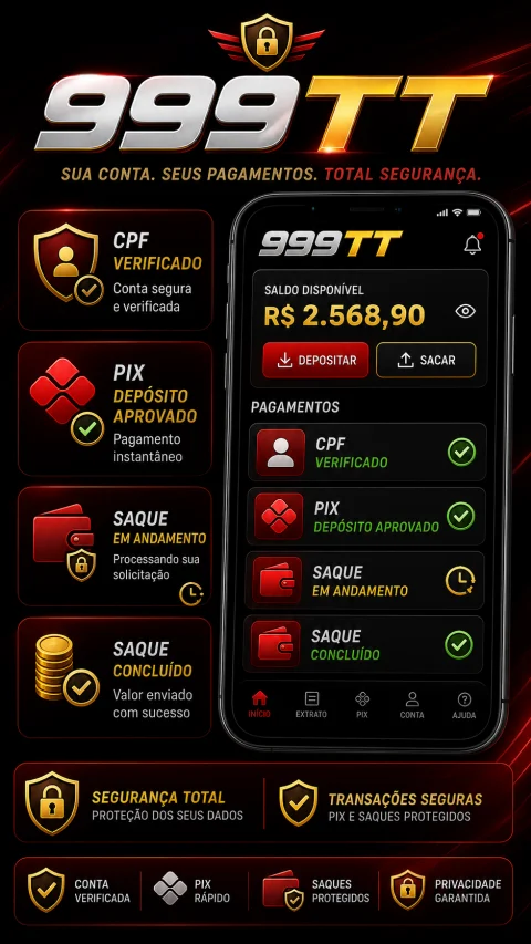 999TT APK - Pix e CPF